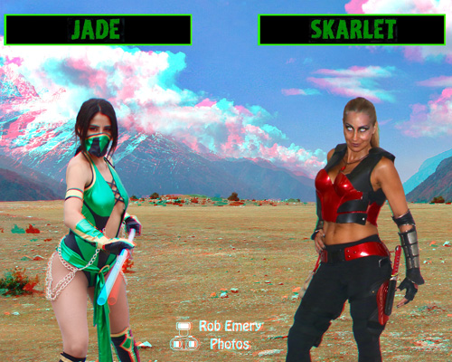 Jade vs Skarlet match